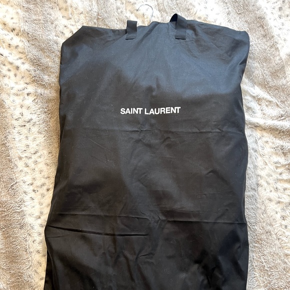 YSL Saint Laurent NWT Wool and Shearling Coat - Picture 10 of 13
